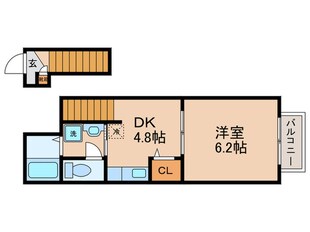 ロハスＫの物件間取画像